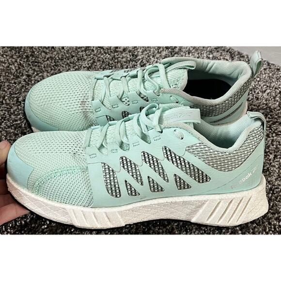 Reebok Shoes - Reebok Fusion Flexweave comp safety toe work shoes women's size 7.5